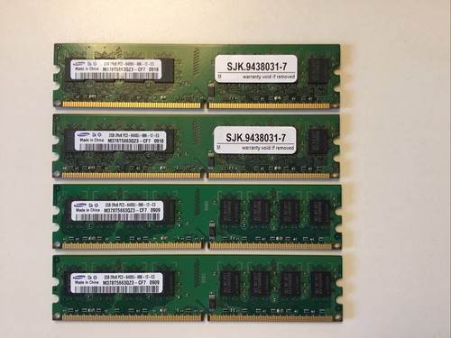 8gb samsung ddr2 ram 2gb - samsung,