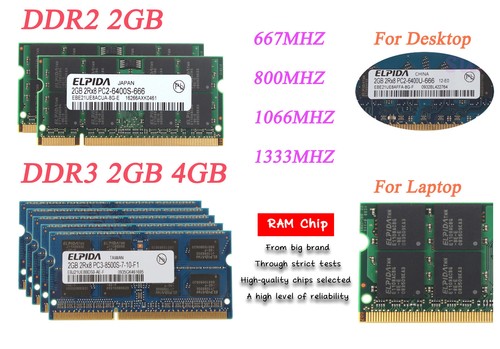 Elpida ddr2 ram - elpida, 2gb