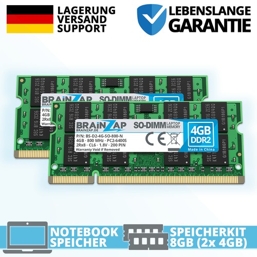 Brainzap 8gb ddr2 ram - brainzap, (2x