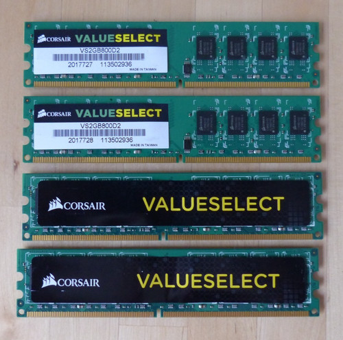 Corsair valueselect ddr2 - corsair,