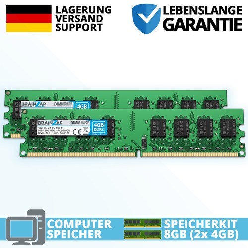 Brainzap 8gb ddr2 ram - brainzap,