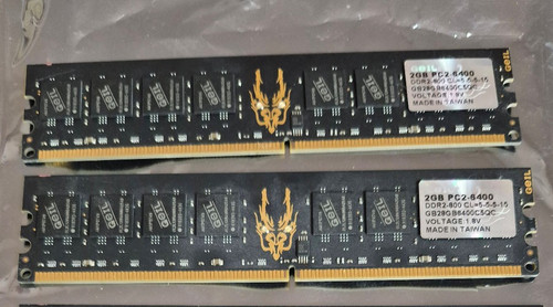 4gb ddr2 ram geil black - geil,