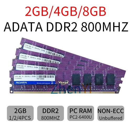 Adata 8gb 4gb 2gb - 4gb, ddr2