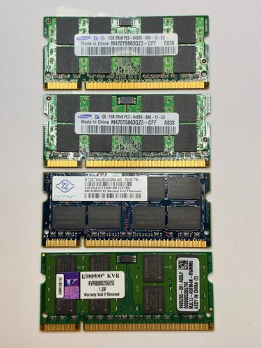 Ddr2 ram notebook 8gb 4 - (4, x
