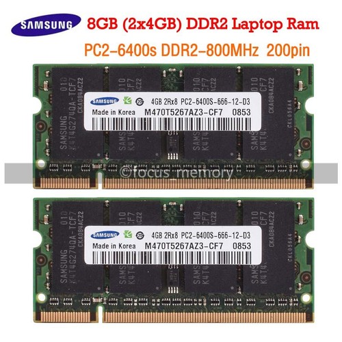 Samsung 8gb 2x4gb - 8gb, pc2-6400