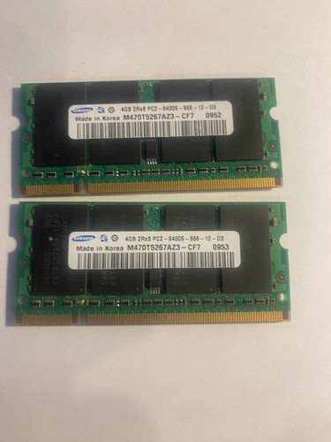Ddr2 ram 2x4gb sodimm laptop - sodimm,