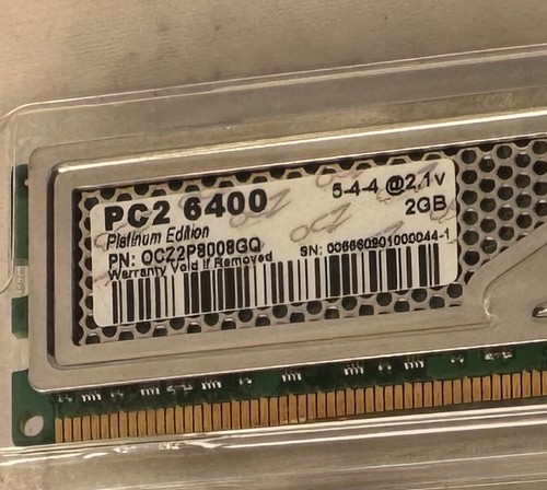 Ram ocz platinum edition - ocz, 8gb