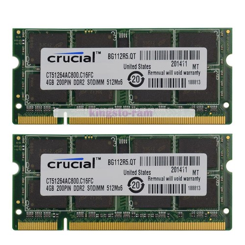 Crucial gb pc2 6400 - crucial, pc2-6400